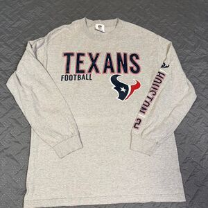 Vintage 2002 Houston Texans Long sleeve Graphic Sports Tee Men's Size Large